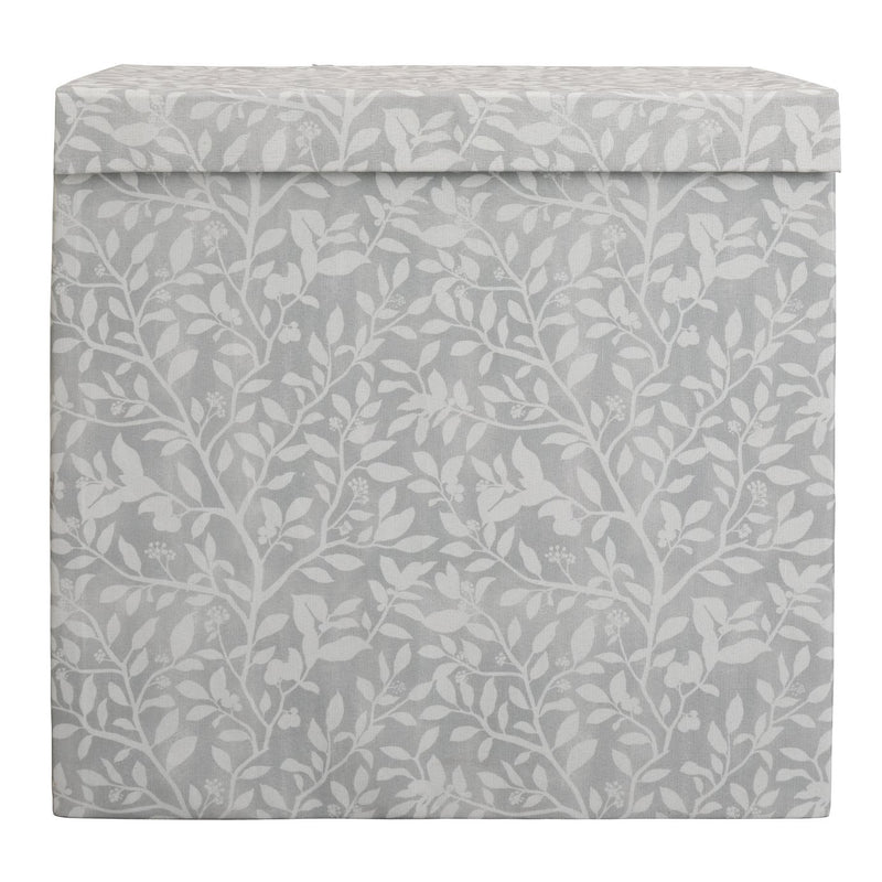 Argos Home floral laundry basket with dividers grey 130L - British product