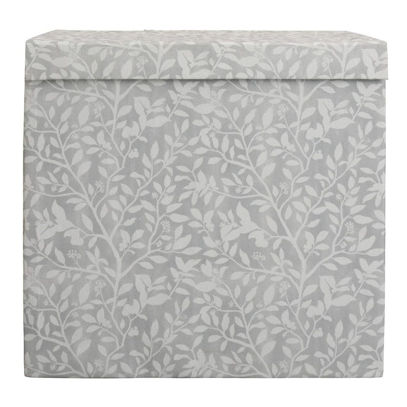 Argos Home floral laundry basket with dividers grey 130L - British product