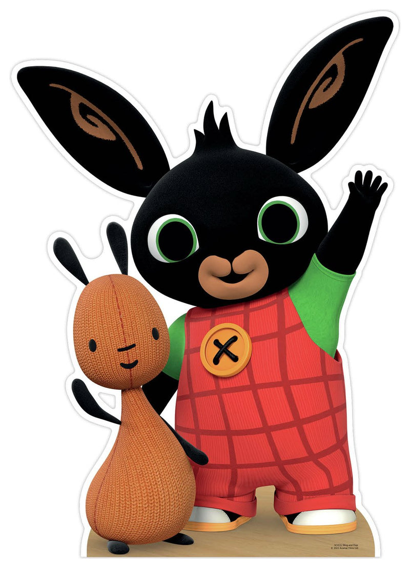 Bing and Flop Star Mini cardboard cutout (British brand)