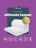 Silentnight White Deep Sleep Ultimate 1000 Extra Deep Mattress Topper (British brand)