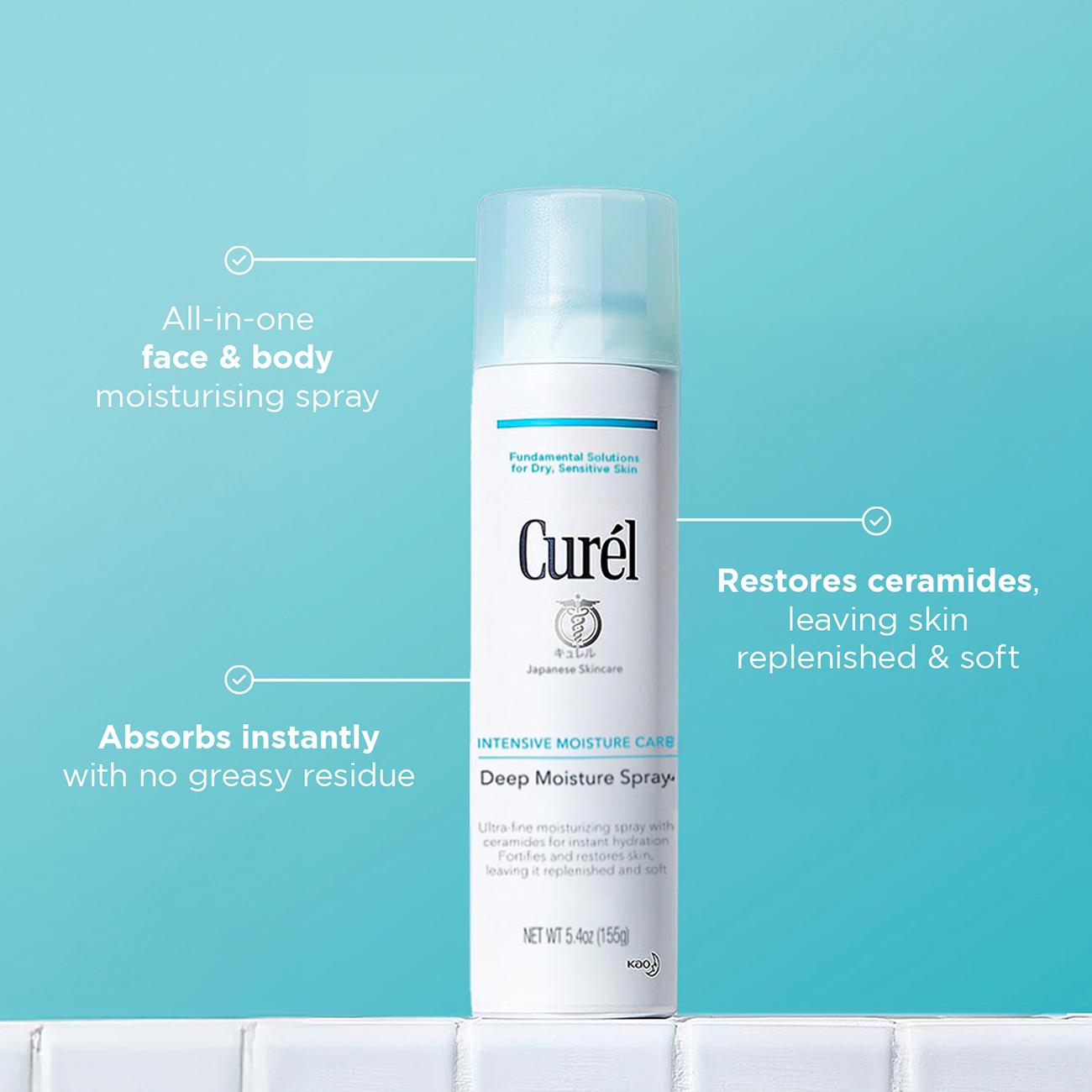 Curél deep moisture spray 144ml, imported from the UK