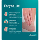 Compeed blister plasters medium x4, imported from the UK