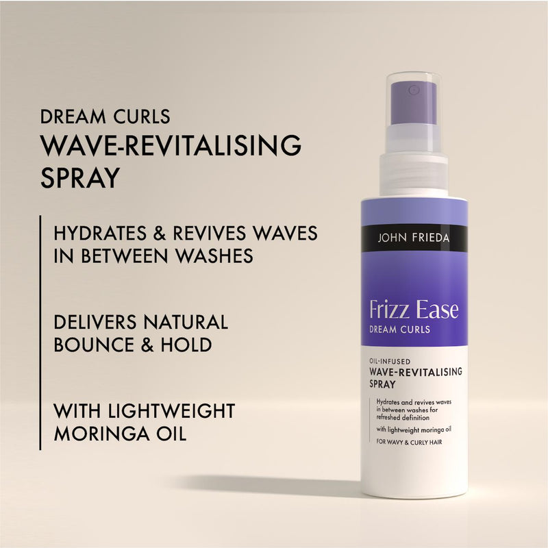 John Frieda Frizz Ease Dream Curls spray 150ml, imported from the UK