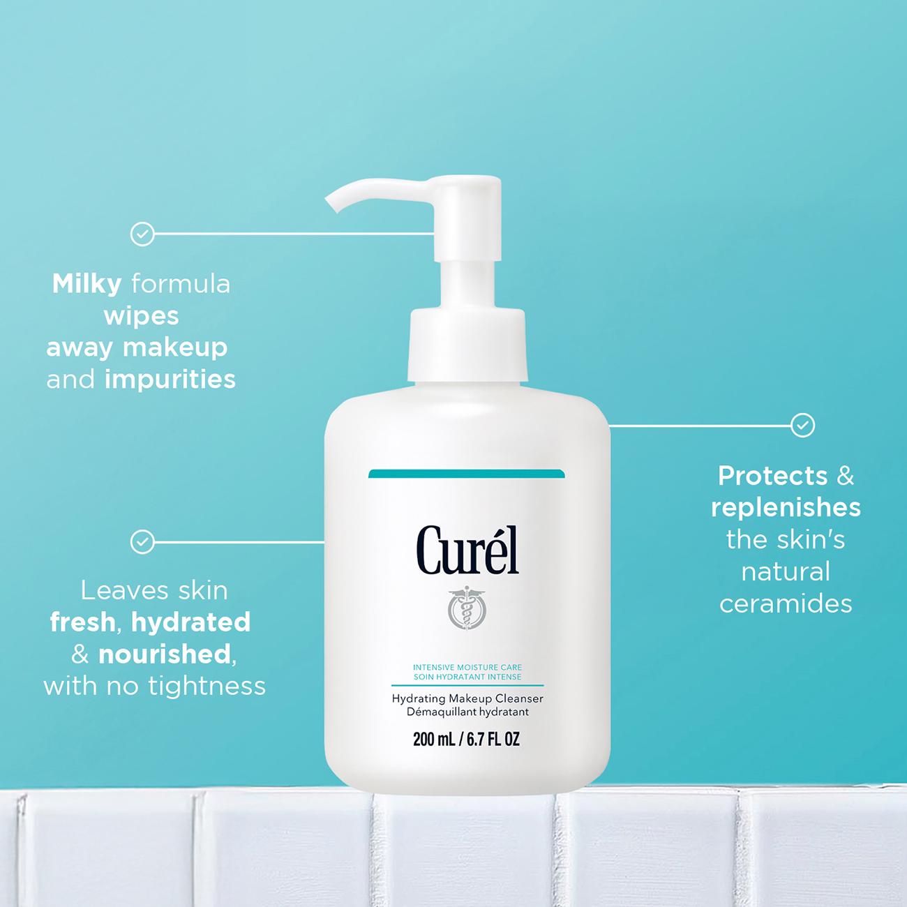 Curél hydrating makeup cleanser 200ml for sensitive skin, UK version