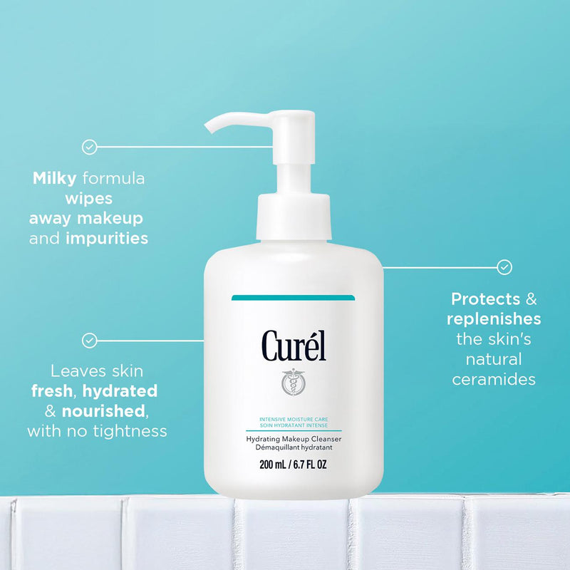 Curél hydrating makeup cleanser 200ml for sensitive skin, UK version