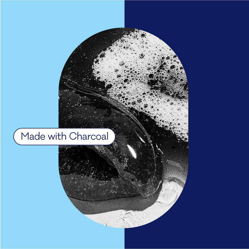 Bioré Deep Pore Charcoal Cleanser 200ml, imported from the UK