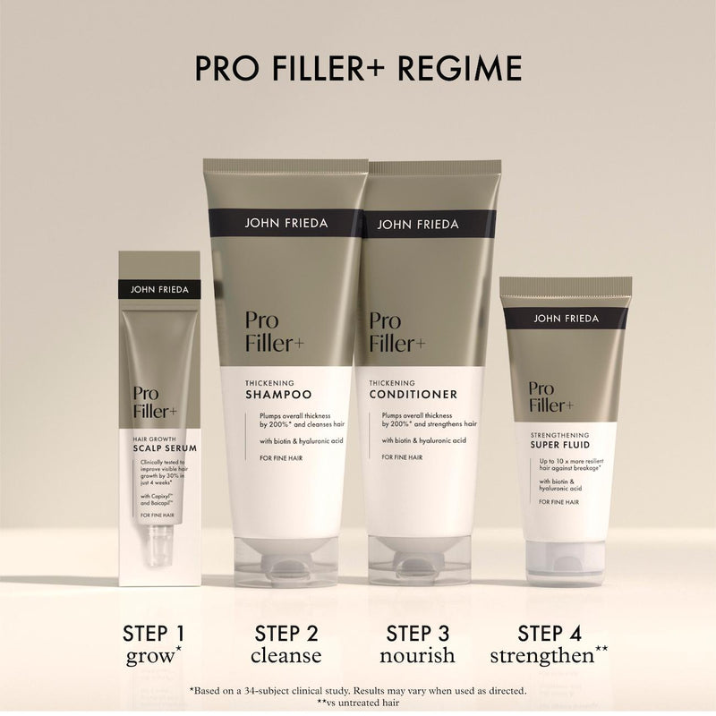 John Frieda PROfiller+ thickening shampoo 250ml (British brand)