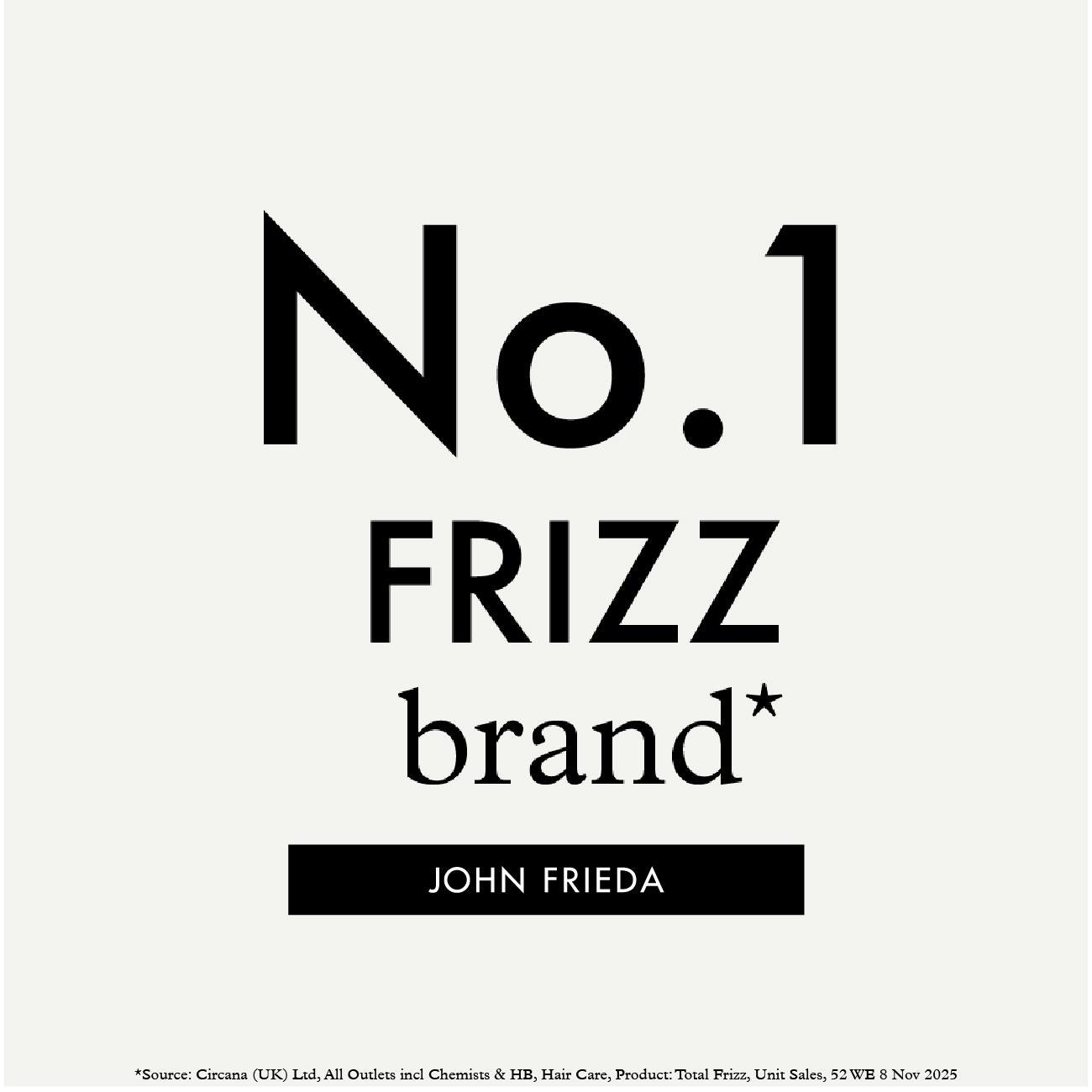 John Frieda frizz ease infinite smooth shampoo 250ml, imported from the UK
