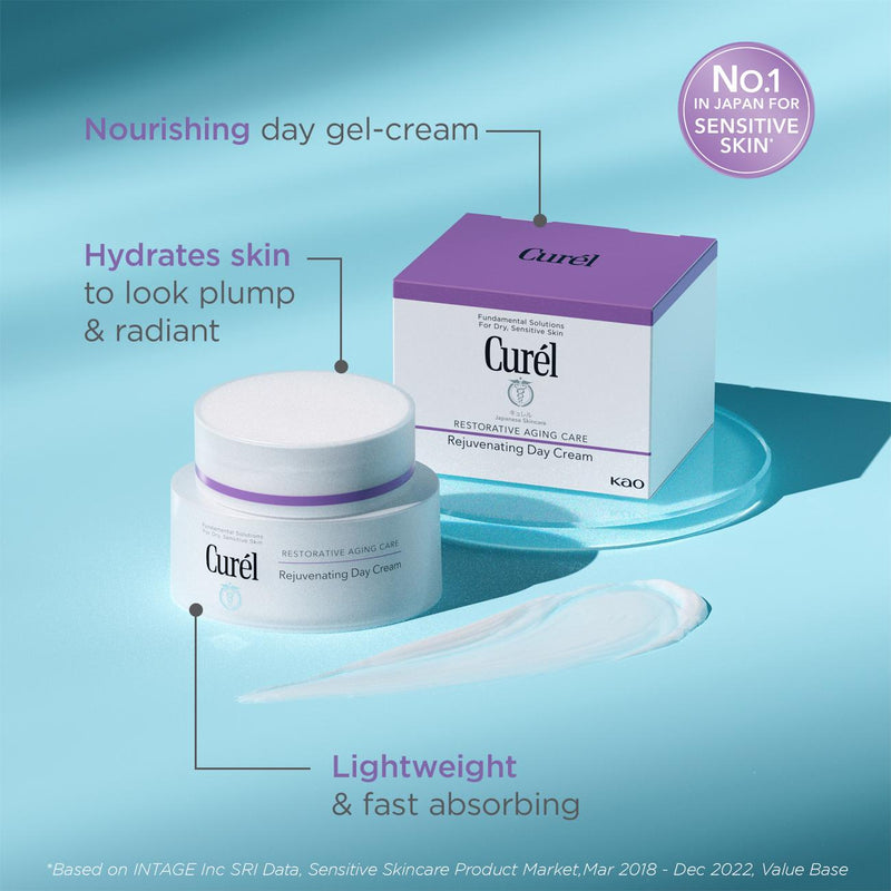 Curél rejuvenating day cream for dry sensitive skin 38ml - British product
