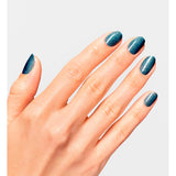 OPI holographic blue glitter quick dry nail polish, UK version