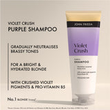 John Frieda Violet Crush purple shampoo 250ml (British brand)