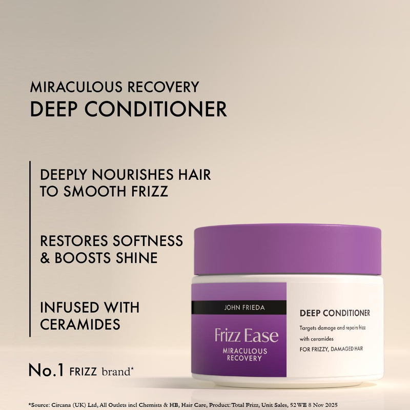 John Frieda Frizz Ease deep conditioner 250ml (British brand)
