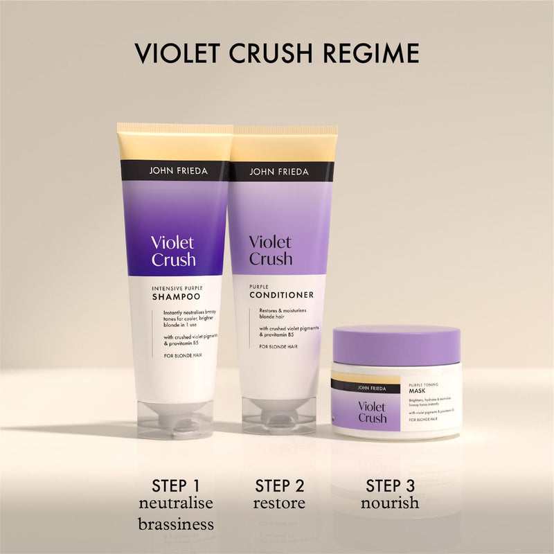 John Frieda Violet Crush intensive purple shampoo 250ml, UK version