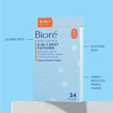 Biore Spot Control 3in1 Patches 24count (British brand)