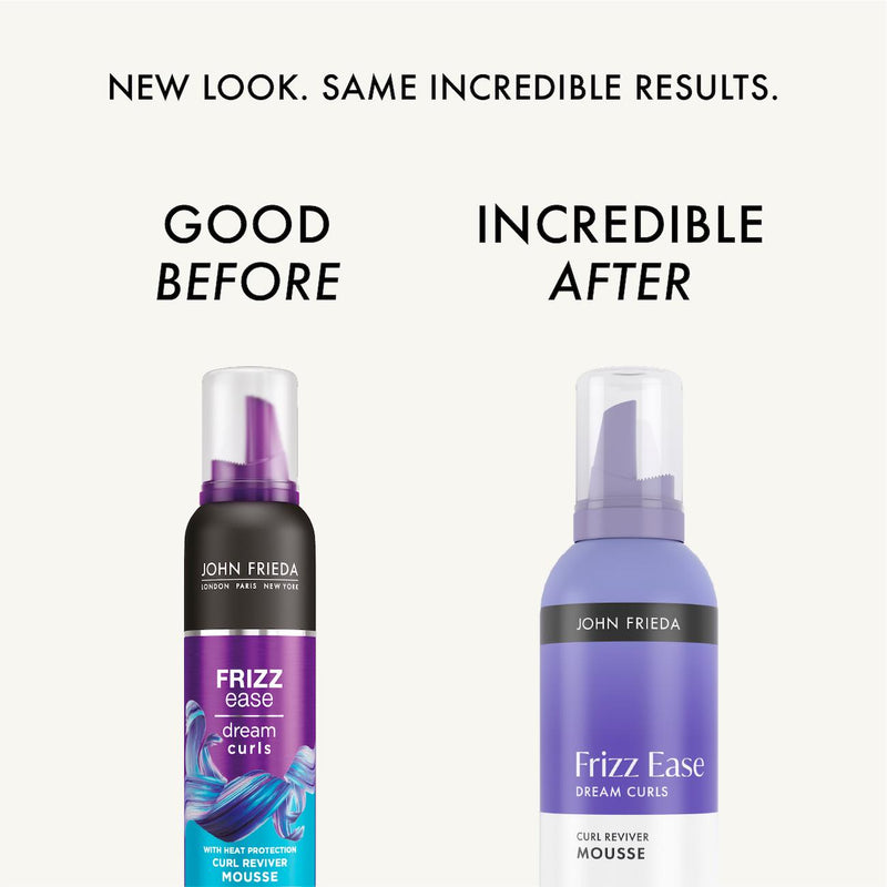 John Frieda Frizz Ease Dream Curl Reviver Mousse 200ml - British product