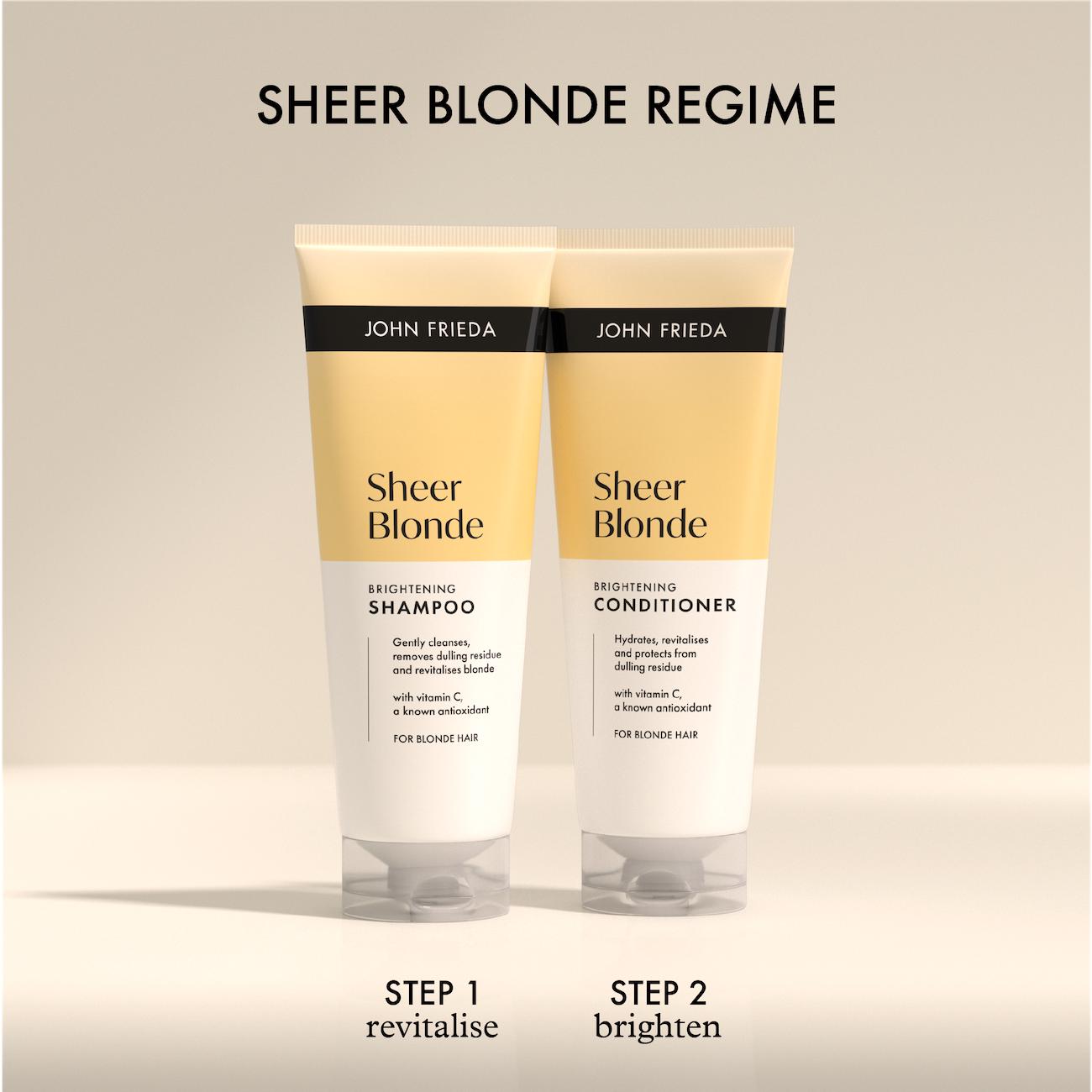 John Frieda Sheer Blonde brightening conditioner for blonde hair 250ml - British product