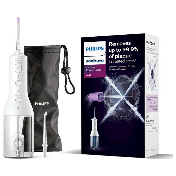 Philips Sonicare Water Flosser 3000 White - British product