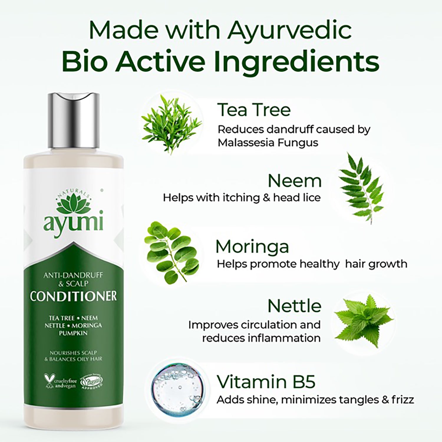 Ayumi anti-dandruff scalp conditioner 250ml, UK version