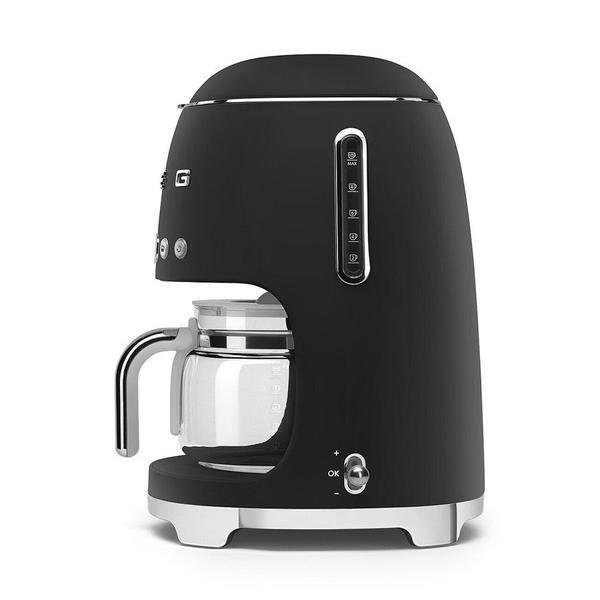 Smeg drip filter coffee machine black, imported from the UK