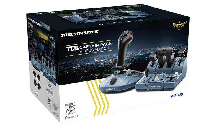 Thrustmaster TCA Captain Pack X Airbus Edition flight controller (British brand)