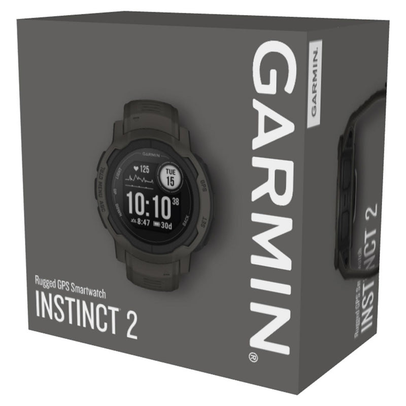 Garmin Instinct 2 graphite GPS smartwatch (British brand)