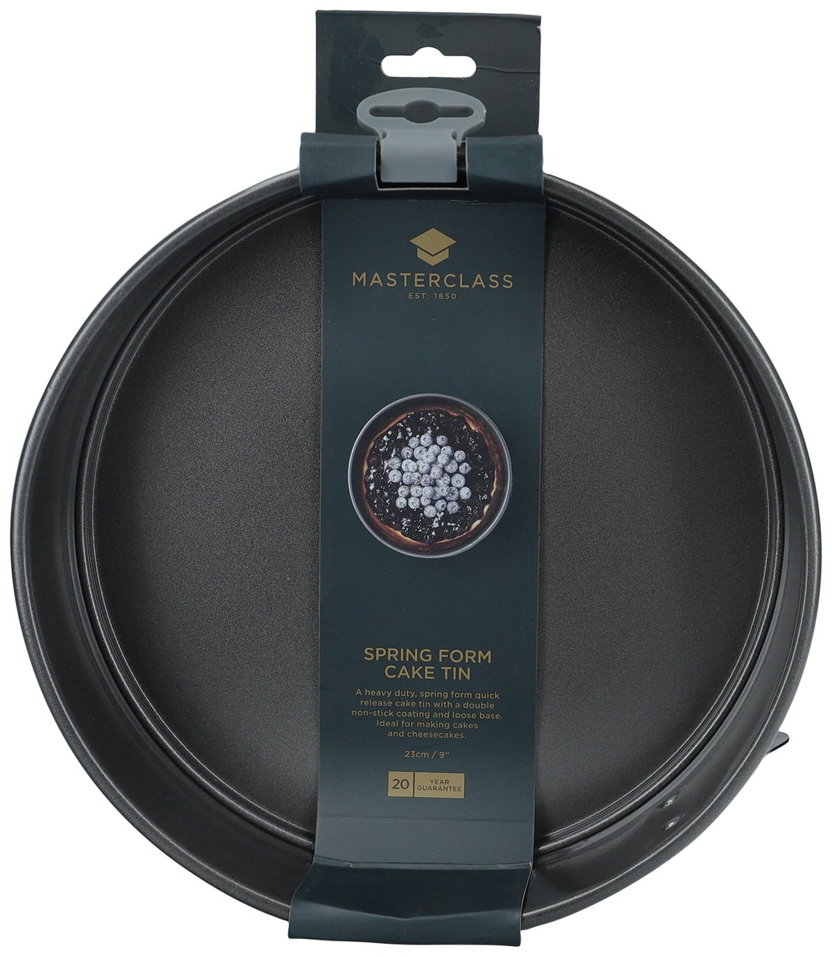 Masterclass springform cake tin 23cm, imported from the UK