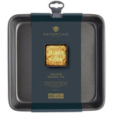 Masterclass square carbon steel baking tin 23cm, imported from the UK