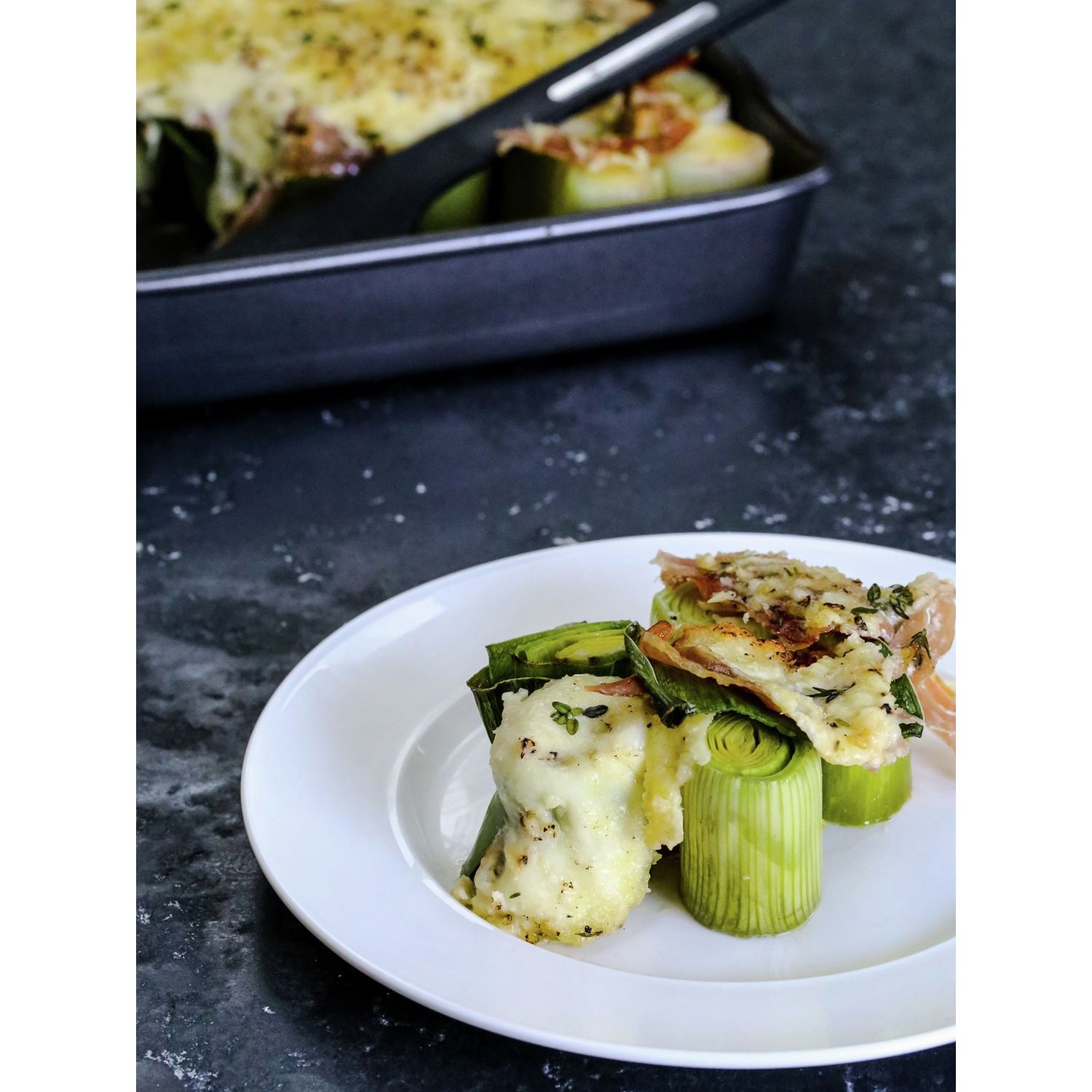Masterclass square carbon steel baking tin 23cm, imported from the UK