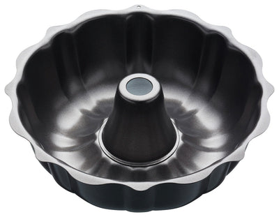صينية كعك دائرية من الفولاذ الكربوني Bundt بحجم 27 سم من Argos Masterclass - تسوق عبر الإنترنت من McGrocer