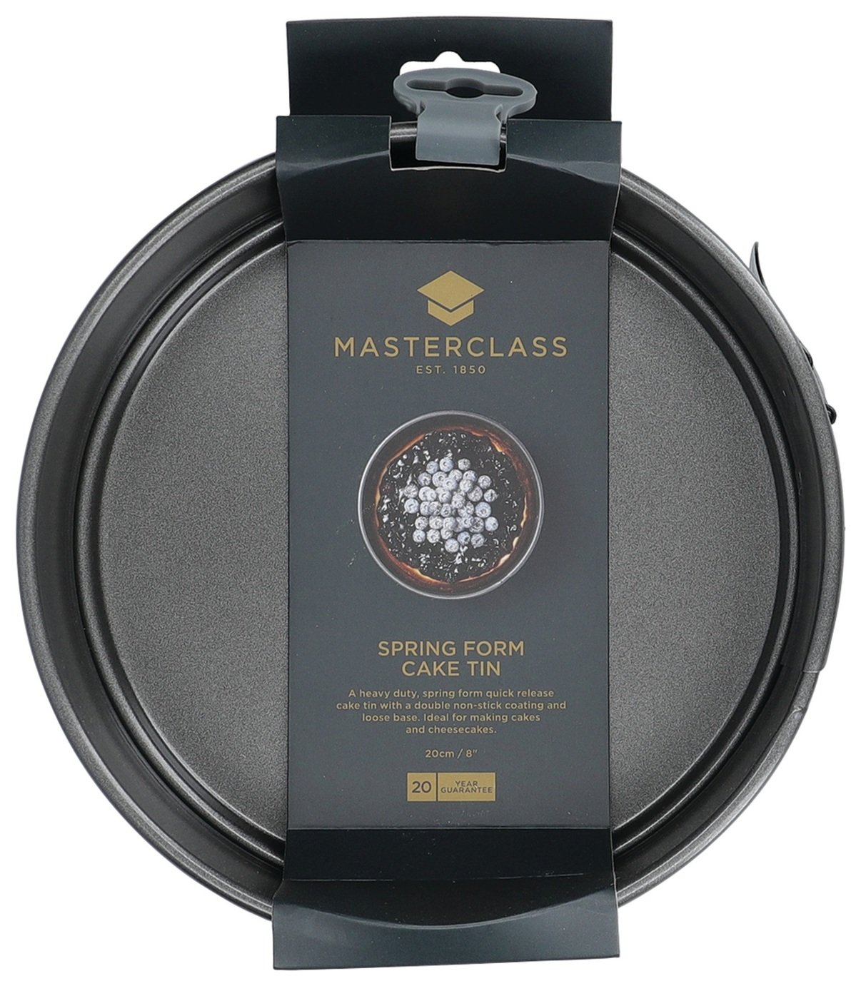 Masterclass springform cake tin 20cm, imported from the UK