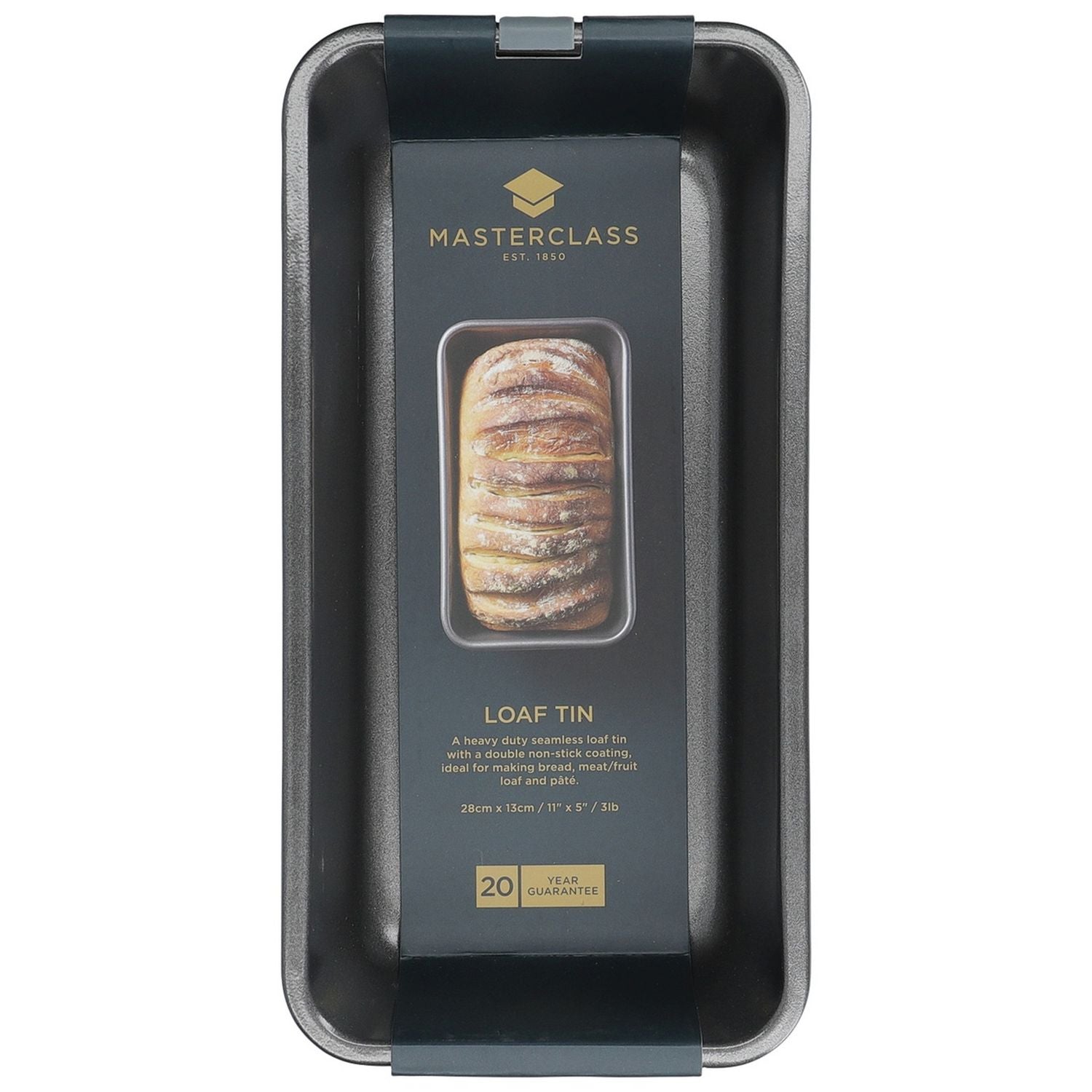 Masterclass ceramic loaf tin 31cm, imported from the UK
