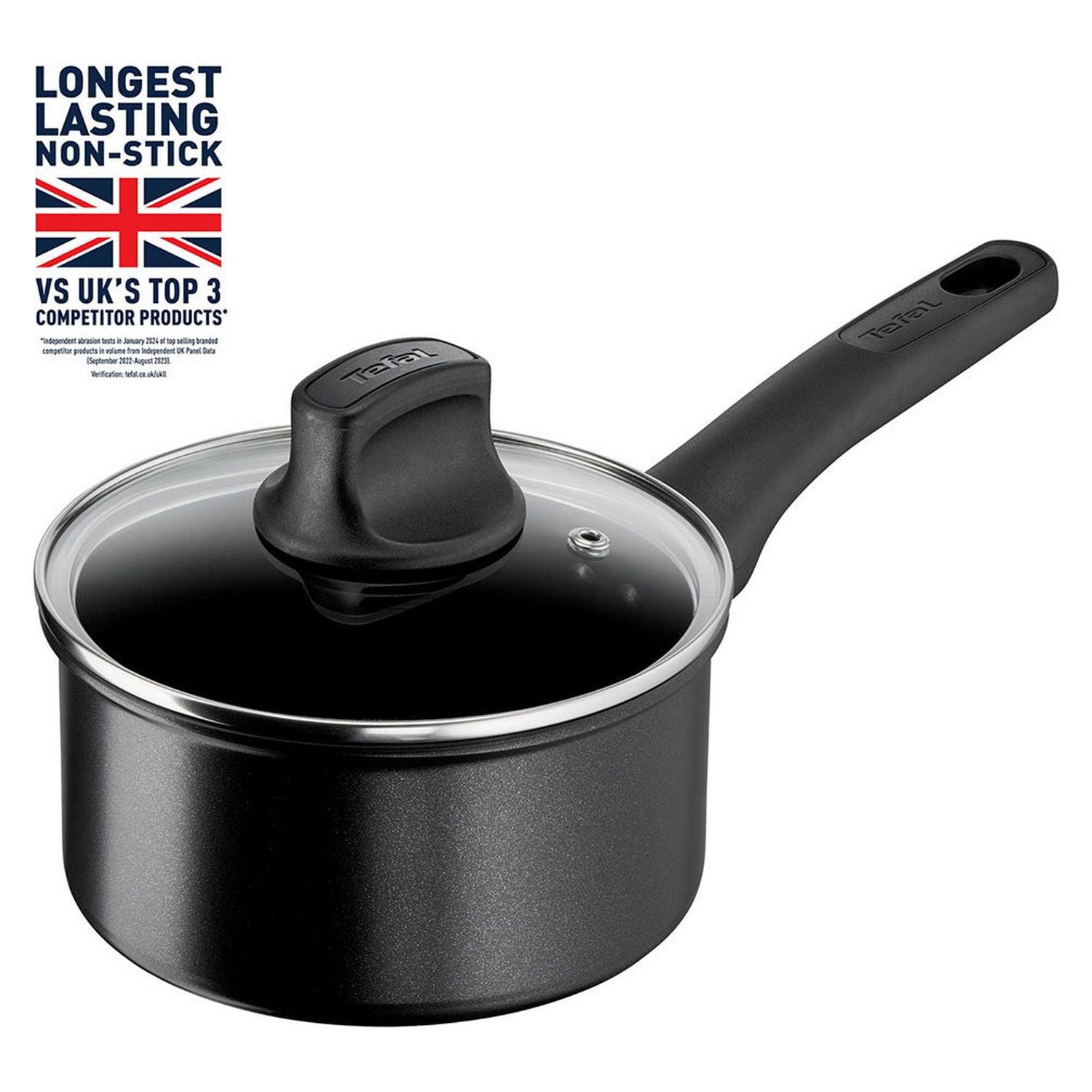 Tefal Titanium Excellence Non-Stick Saucepan 16cm (British brand)