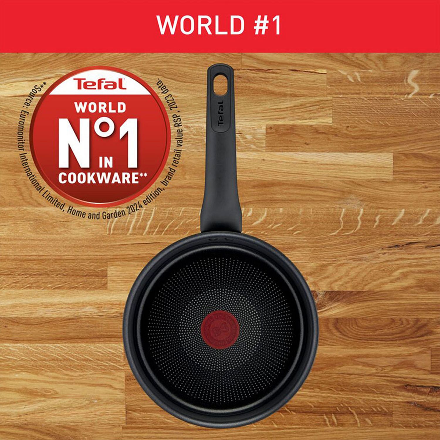 Tefal Titanium Excellence Non-Stick Saucepan 16cm (British brand)