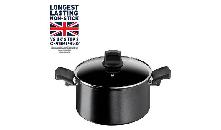 Tefal Titanium Excellence 24cm non-stick stewpot (British brand)