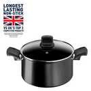 Tefal Titanium Excellence 24cm non-stick stewpot (British brand)