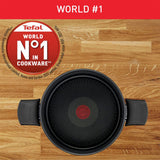 Tefal Titanium Excellence 24cm non-stick stewpot (British brand)