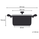 Tefal Titanium Excellence 24cm non-stick stewpot (British brand)