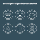 Silentnight wearable blanket Blush Pink L (British brand)