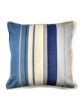 Fusion Whitworth square cushion blue cotton (British brand)