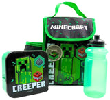 Minecraft lunch bag and bottle set 700ml, imported from the UK
