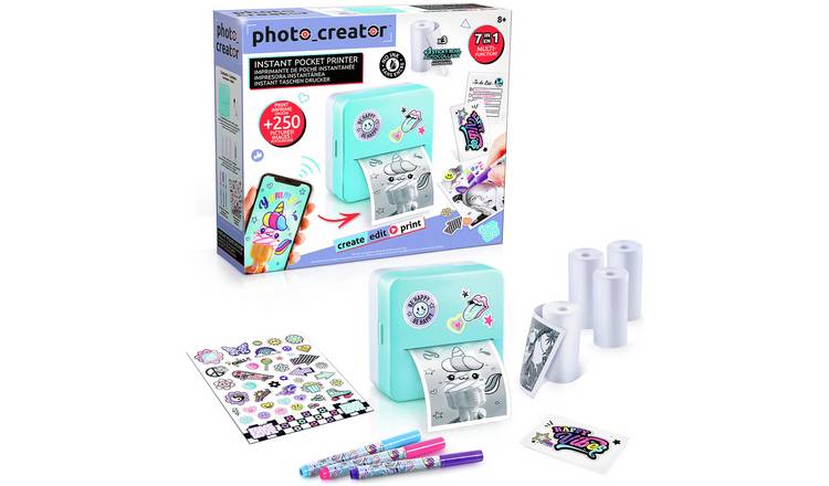 Photo Creator Instant Pocket Printer, UK version