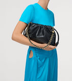 LOEWE Flamenco ostrich leather clutch bag - British product