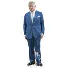 Star Cutouts King Charles blue suit life-size cardboard cutout (British brand)