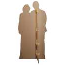 Star Cutouts King Charles Queen Camilla lifesize cardboard cutout (British brand)