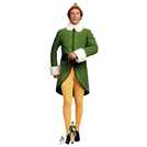 Buddy Elf marching life-size cardboard cutout (British brand)