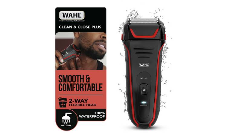 Wahl Clean & Close Plus wet dry electric shaver, UK version