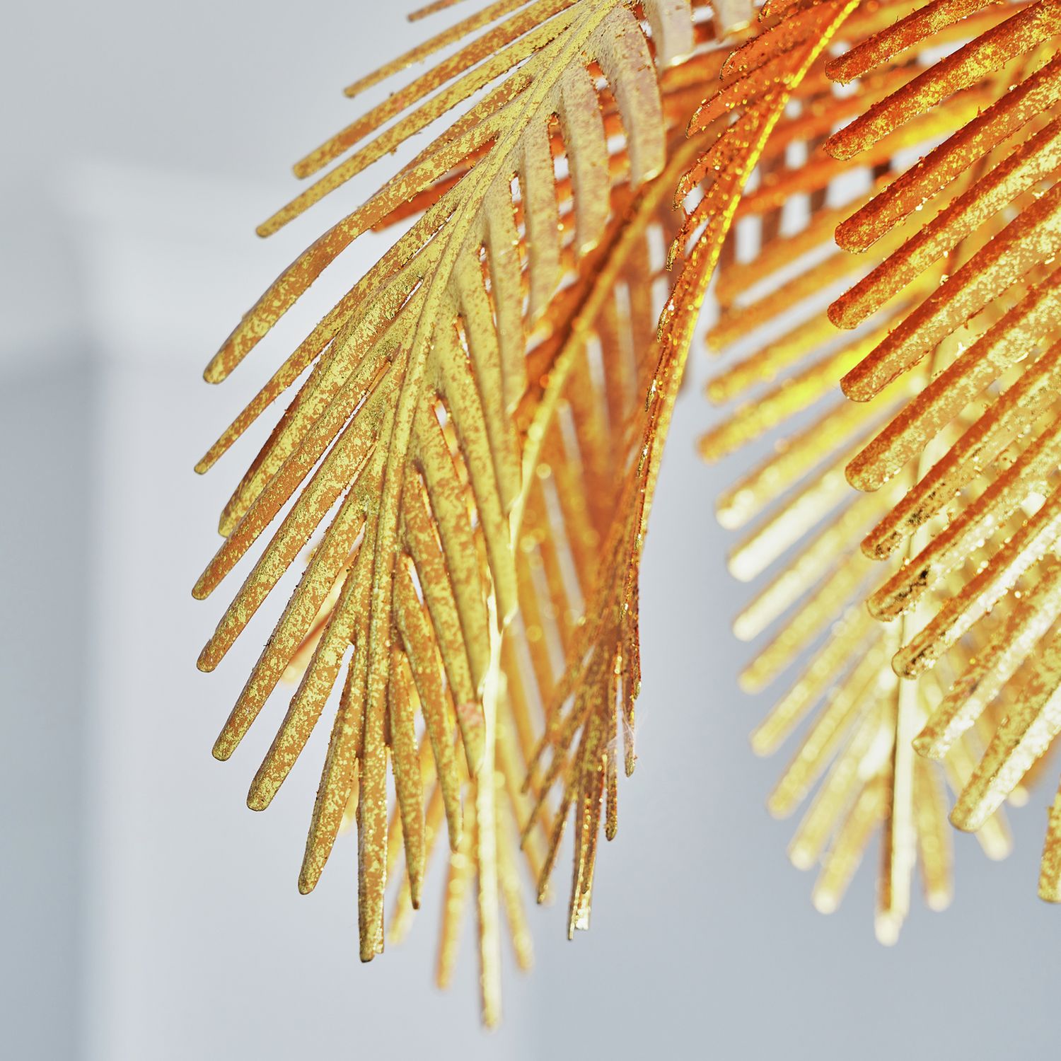BHS Brooklyn Leafy Metal Pendant Ceiling Light in gold - British product