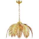 BHS Brooklyn Leafy Metal Pendant Ceiling Light in gold - British product