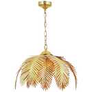 BHS Brooklyn Leafy Metal Pendant Ceiling Light in gold - British product