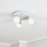 BHS gold ceiling light 38cm diameter - British product